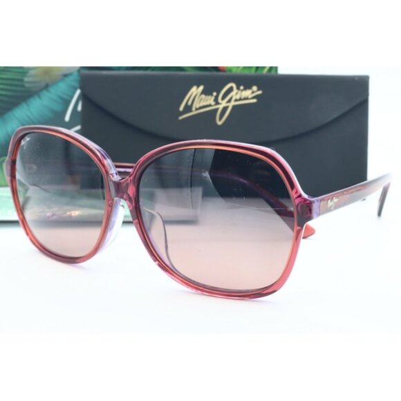 Maui Jim Taro MJ 795-09B Pink Butterfly Sunglasses Maui Rose polarized Lens 59mm